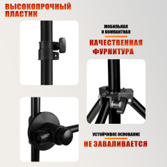 Вешалка-стойка JBH-6ES-35 для плетения кос, 6 уровней хранения афрокос и канекалона, складная регулируемая подставка для брейдинга