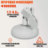 Подставка-держатель для лака CXP-050WLAK белая, с прищепкой, регулируемым наклоном