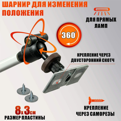 Мобильная стойка на колесах для УФ лампы с плоской поверхностью для маникюра и педикюра