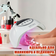 Лампа для сушки ногтей SUN X20 MAX, 48W, питание от сети, с удлинителем на настольном штативе NB-35W