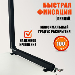 Станок брейдера UGOL-YY для плетения кос, настольный на струбцине, металлический держатель с регулировкой зажима, прищепка для дред и кос