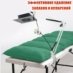 Вытяжка NBSW-FAN2 для наращивания ресниц на пантографе настольная с угольными фильтрами для лэшмейкера